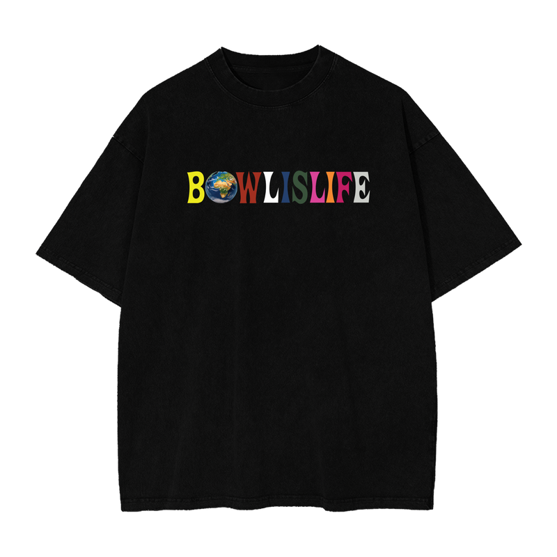 Bowlislife World TEE - BLACK