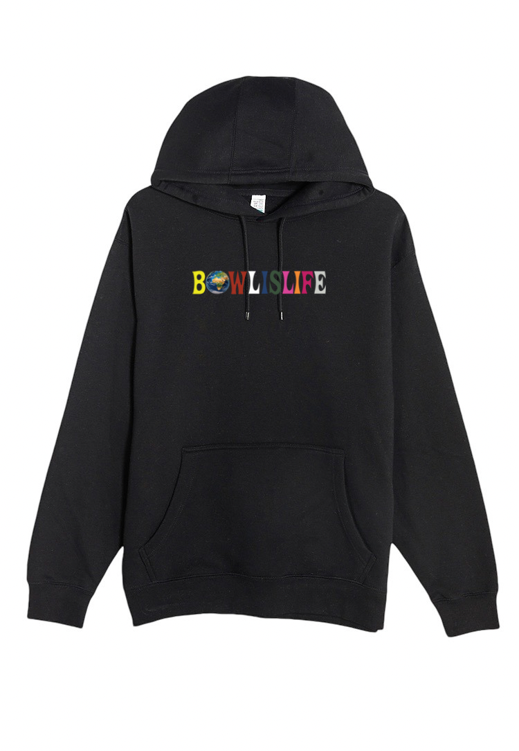 Bowlislife World HOODIE - BLACK